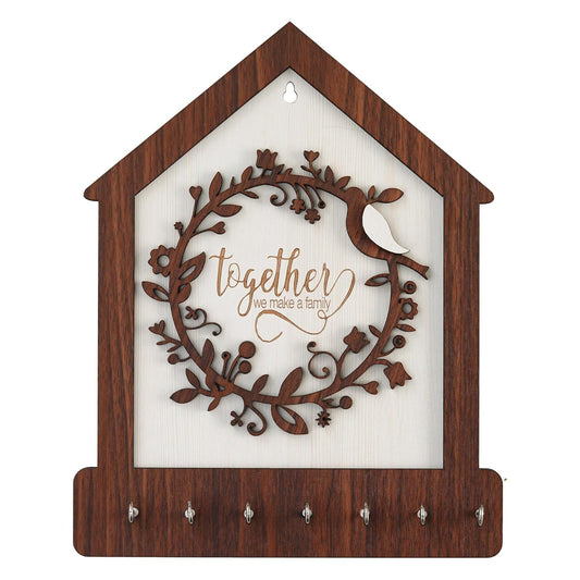 Together We Make a Family Design Key Holder