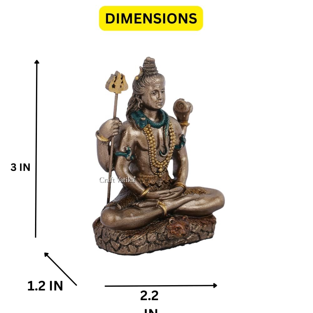 Lord Shiva Meditation Idol