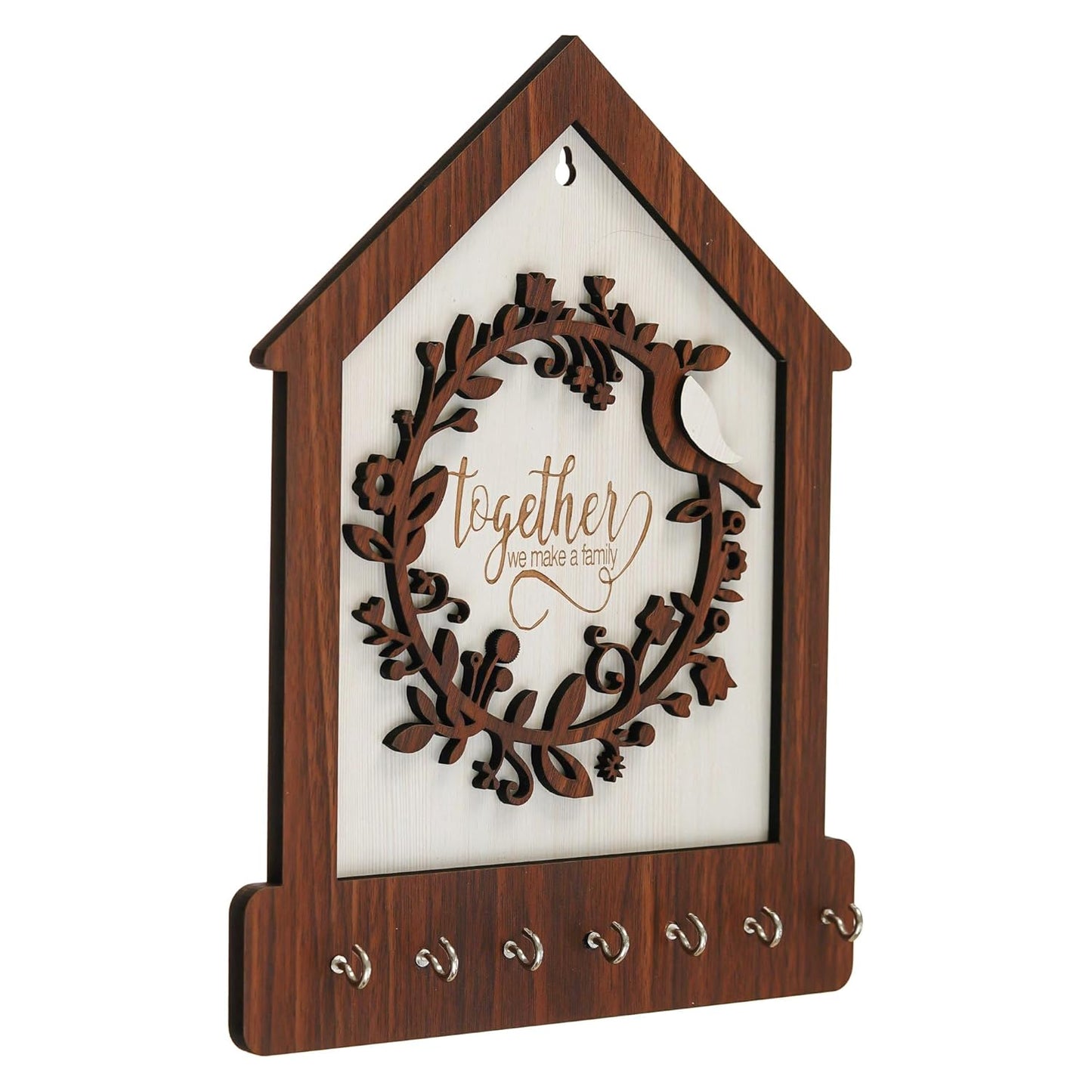 Together We Make a Family Design Key Holder