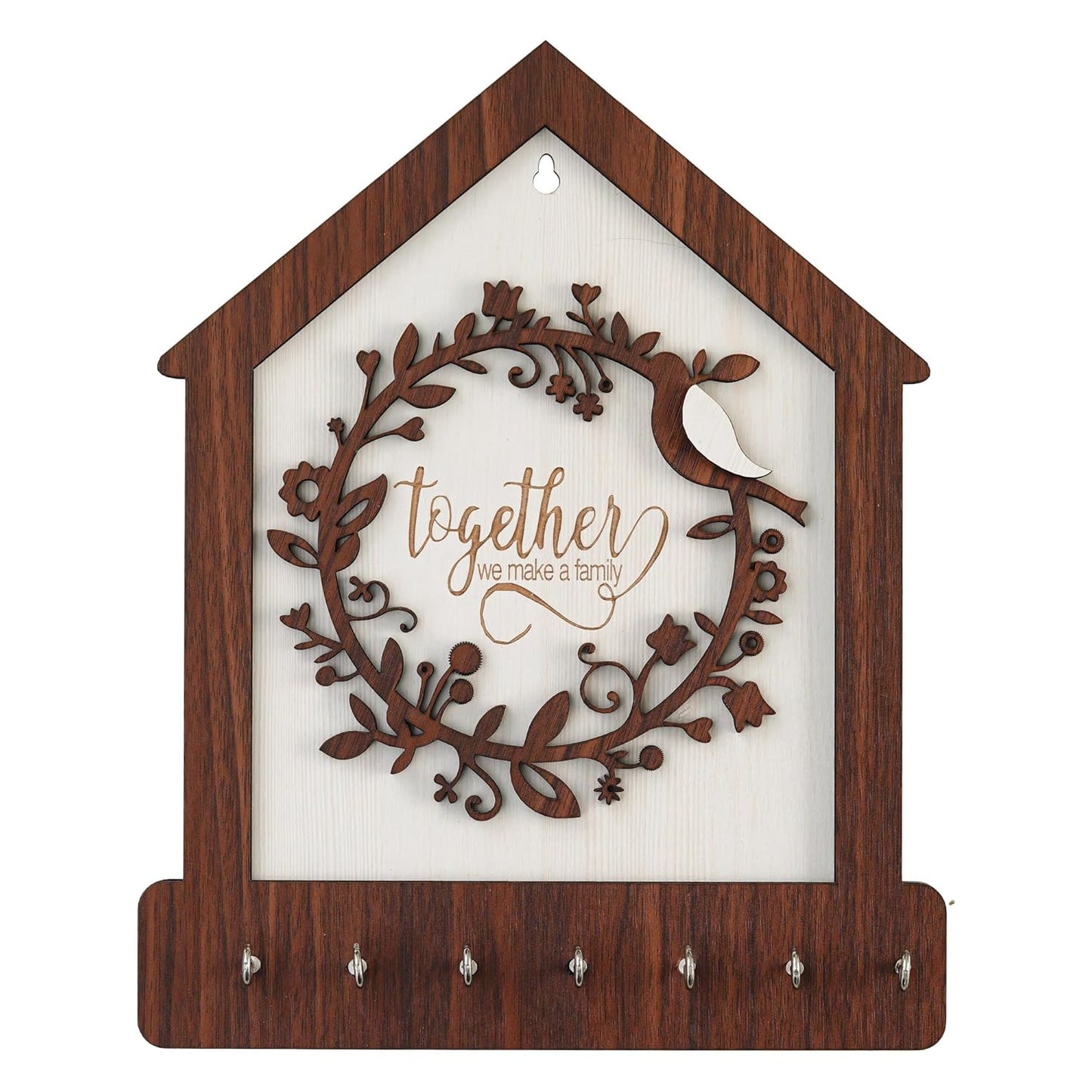 Together We Make a Family Design Key Holder