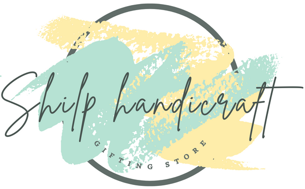 Logo of Shilp Handicraft Gifting Store with abstract design on a white background